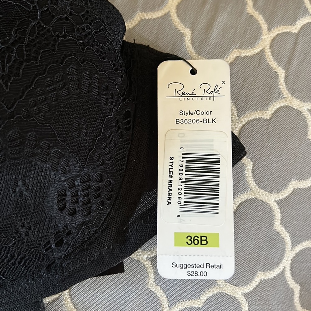 NWT Rene Rofe lace bra - Picture 4 of 4